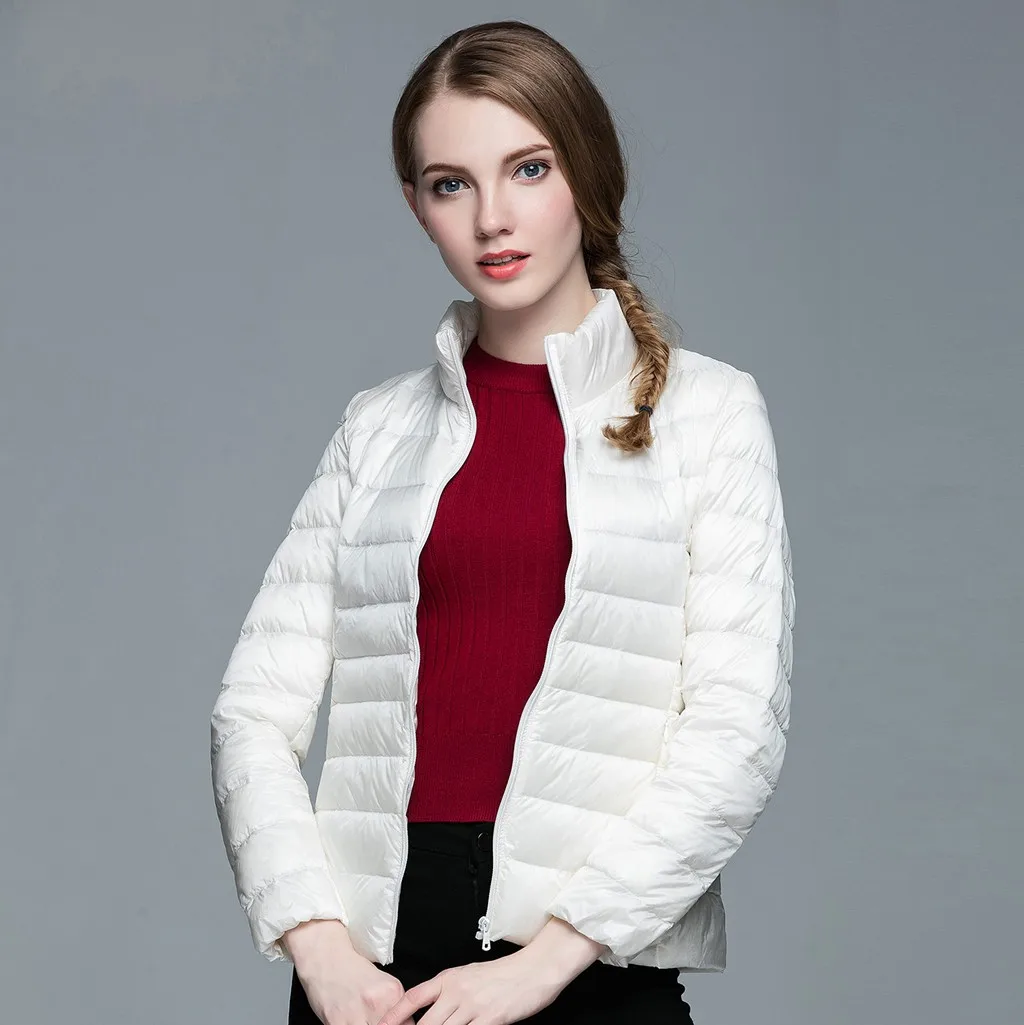Зимняя куртка для женщин s Parkas утепленная верхняя одежда однотонные пальто с капюшоном короткие женские тонкие хлопковые стеганые базовые Топы# J30