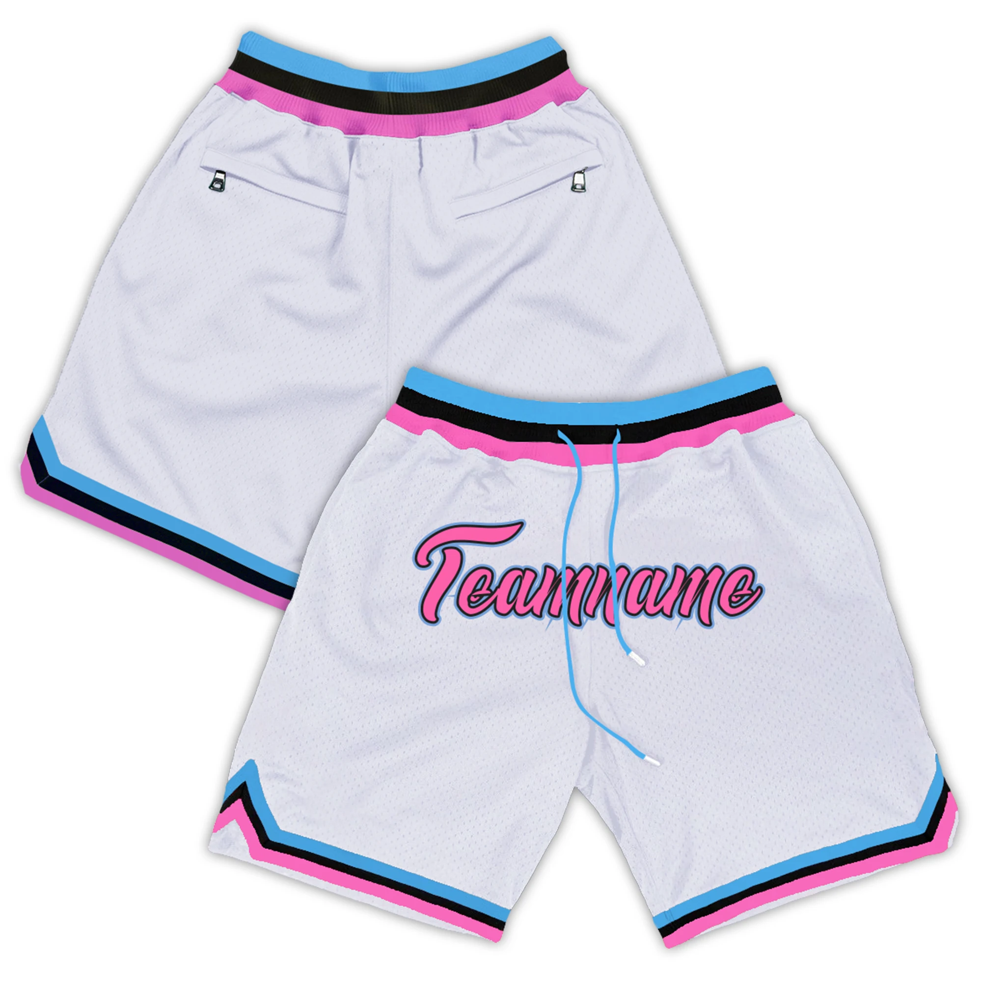 Factory Outlet Basketball Shorts Embroidered Letter Young Summer Breathable Running Drawstring Sport Pants