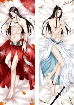 

MMF Heavenly God blesses the people cool xie lian pillow cover anime tian guan ci fu hua cheng body Pillowcase Dakimakura
