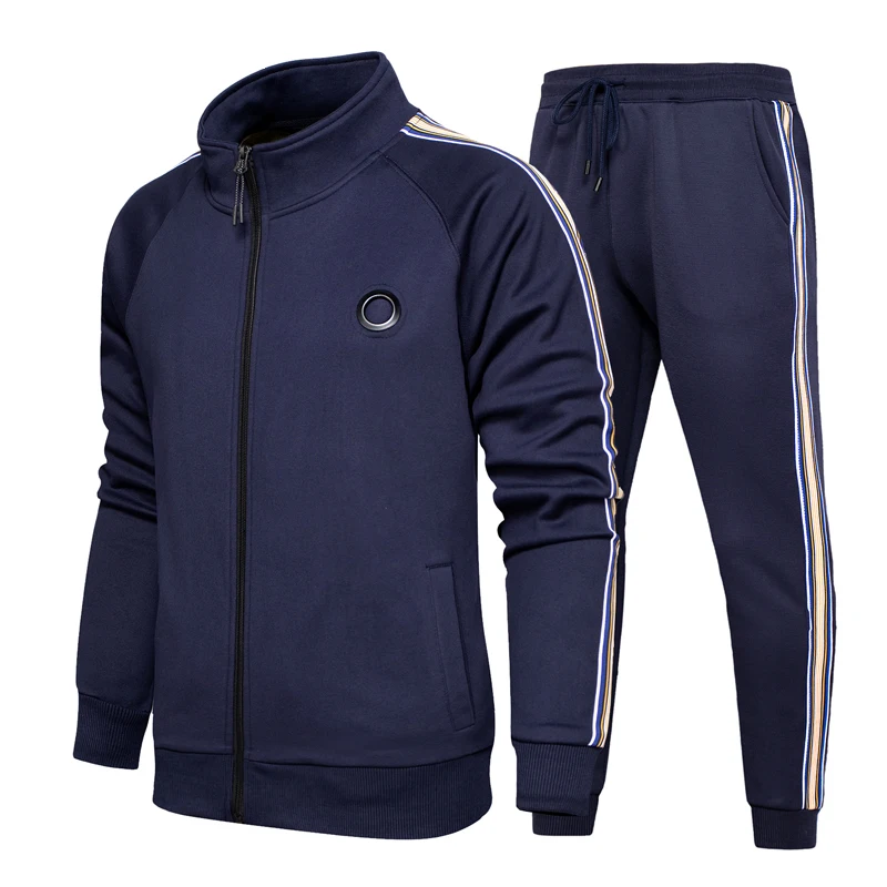 Осенние комплекты для бега, мужская куртка с длинным рукавом, спортивные штаны, спортивная одежда, толстовки для фитнеса, толстовка, штаны, спортивный костюм для спортзала, мужской спортивный костюм