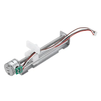 

Long Stroke DC 4-9V 2-phase 4-wire Stepper Motor Precision 90mm Micro Linear Actuator DIY Printer Engraving machine