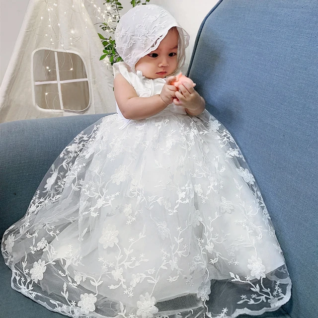 Vestido infantil de encaje para bautizo, ropa de bebé para bautizo, trajes de y novedad de 2019 _ AliExpress Mobile