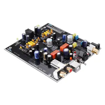 

Fiber-coaxial Decoding DAC USB Decoder OTG Dual Parallel TDA1305T Computer External Fever Audio Card T0397 Board 3.5 Headphone