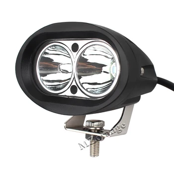 

MIZIAUTO 20w Work Light Outdoor Camping Light truck vehicle headlights working lights Waterproof White 2LED car Motorcycle