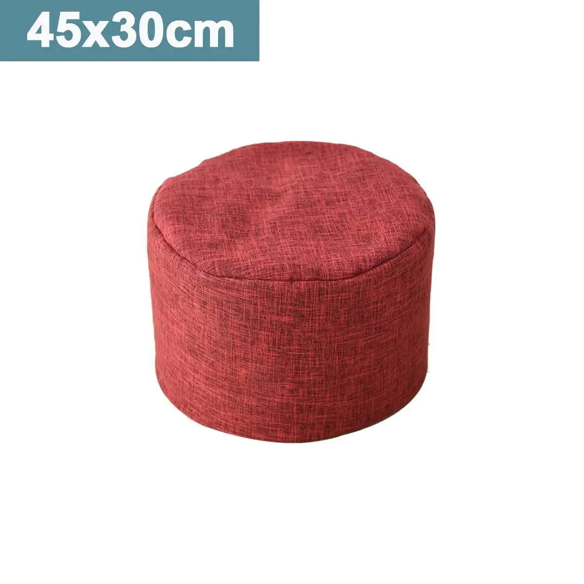 lazy sofa Waterproof Stuffed Animal Storage Toy Bean Bag Solid Color Oxford Chair Cover Large Beanbag(filling is not included)