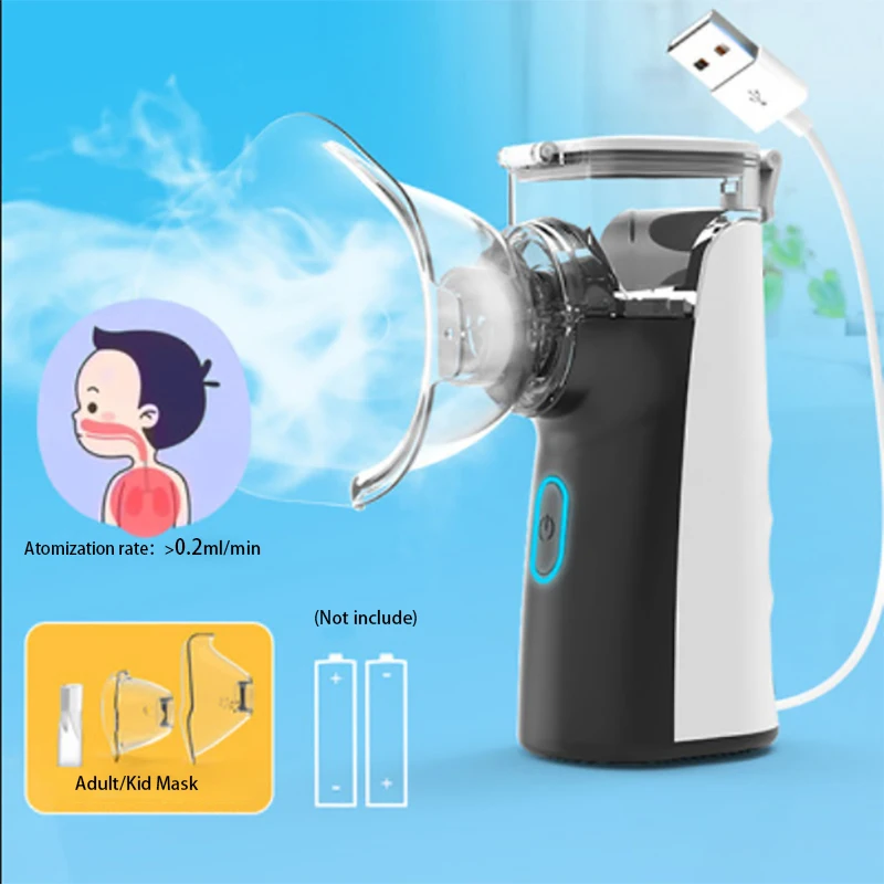 Bgmmed Mini Portable Nebulizer Handheld Inhaler Nebulizer For Kids Adult Atomizer Nebulizador Medical Equipment Asthma Nebulizer Steaming Devices Aliexpress