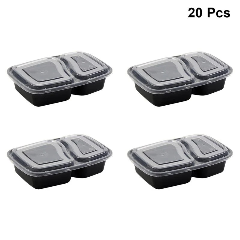 pcs 1000ml Disposable Meal Prep Containers 2 Compartment Food Storage Box Microwave Safe Lunch Boxes Black With Lid Lunch Boxes Aliexpress pcs 1000ml Disposable Meal Prep Containers 2 Compartment Food Storage Box Microwave Safe Lunch Boxes Black With Lid Lunch Boxes Aliexpress