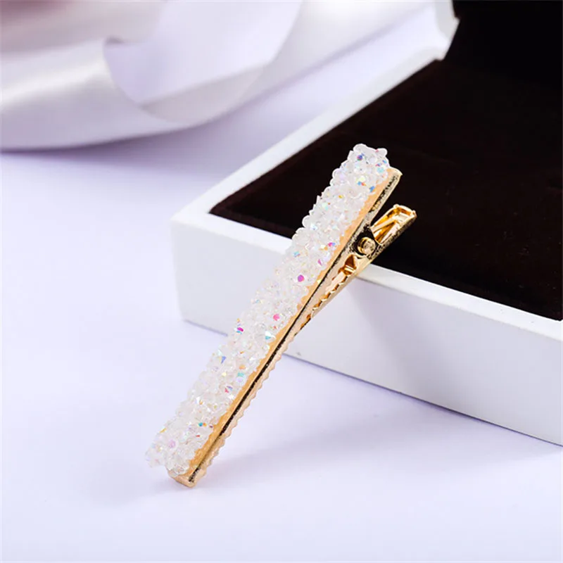 2019 Korea Pearls Hair Clip Pins for Women Girls Spring Fashion Crystal Rhinestone Metal Hairpin Hair 3