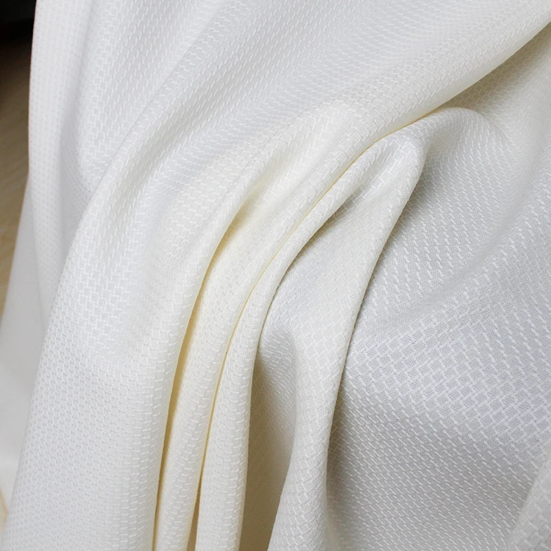 Ткань, сделанная в Японии, жаккард, твид, шерсть, белый цвет, шерсть, материалы, осеннее платье, сделай сам, одежда, ткани