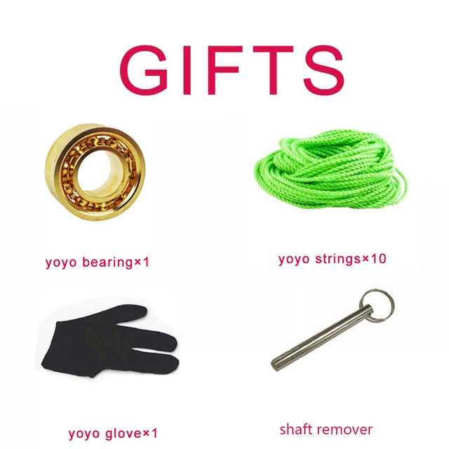 TOPYO  TIME JACKER  YOYO Stainless steel ring unresponsive yo - yo for  Professional sports 6