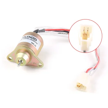 

Engine Fuel Shut Off Solenoid Valve Shutdown 12V For Yanmar 119653-77950 Parts