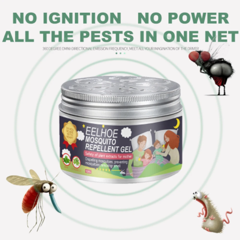 Гель-репеллент от комаров летний для детей и взрослых