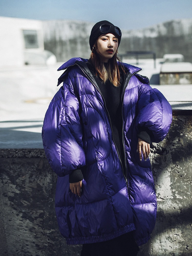 Purple Puffer Coat Jacket | ubicaciondepersonas.cdmx.gob.mx