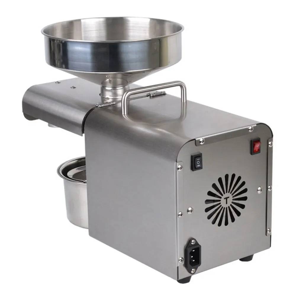 Multifunctional oil pressing machine for factory price extractor tool blackseed sunflower press cold sale | Бытовая техника