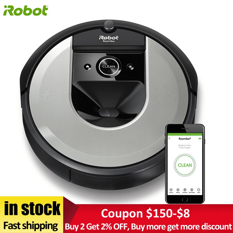 Пылесос Irobot Roomba I7 Купить