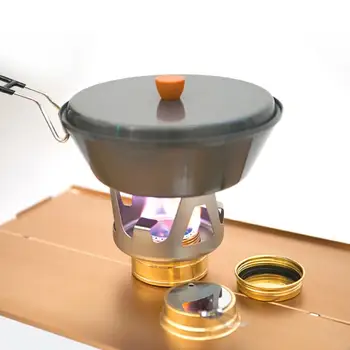 

Outdoor Portable Alcohol Stove Burner Furnace Hiking Camping Picnic Cooking Tool