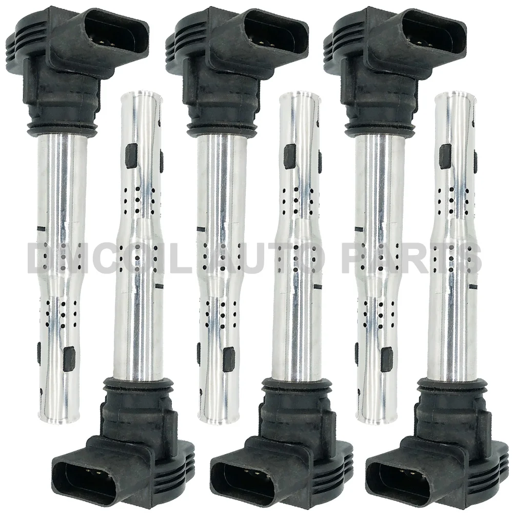 

Катушка зажигания для VW SEAT SKODA GOLF PASSAT B7 OCTAVIA A3 1,8 TFSI 2.0TSI 06F 905 115 / 07K 905 715 F, 6 шт., оригинальное качество