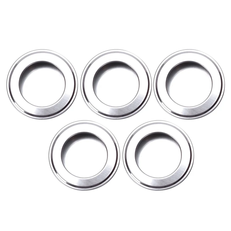 

Hot Sale For sliding doors Drawers 35 mm ceiling recessed round handle 5 pieces