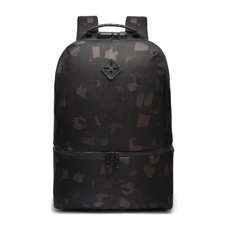 Camouflage OZUKO брендовый мужской рюкзак с зарядкой через usb, водонепроницаемый рюкзак Mochila, Противоугонный мужской рюкзак, школьные сумки для отдыха для подростков - Цвет: Camouflage
