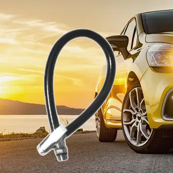 

Motorcycles Bicycle Bike Car Vehicle Flexible Clip On Air Tyre Tire Chuck Tube Inflator Hose Tool Automobiles Accessories