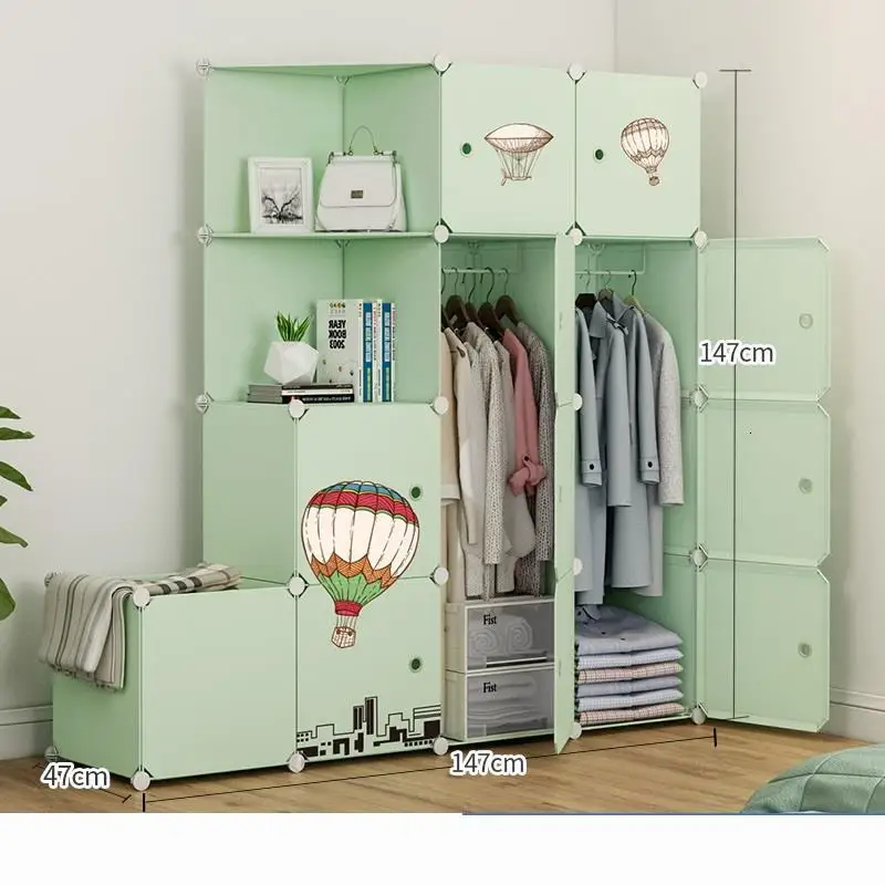 Gabinete туалетный Penderie кровать Rangement Mobilya Mobili Per La Casa Garderobe Mueble Шкаф Кабинет Guarda Roupa вешалка для одежды - Цвет: Number 7