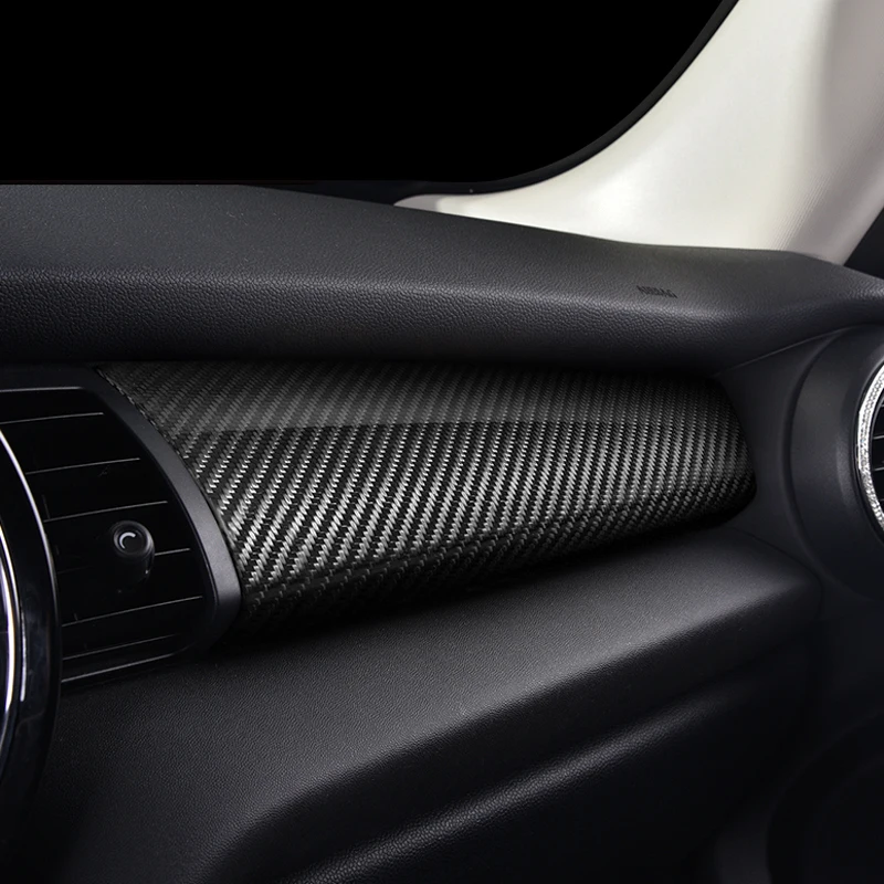 Car central control instrument panel carbon fiber decoration Sticker For MINI COOPER F55 F56 F57 Car Interior accessories 2pcs Car central control instrument panel carbon fiber decoration Sticker For MINI COOPER F55 F56 F57 Car Interior accessories 2pcs