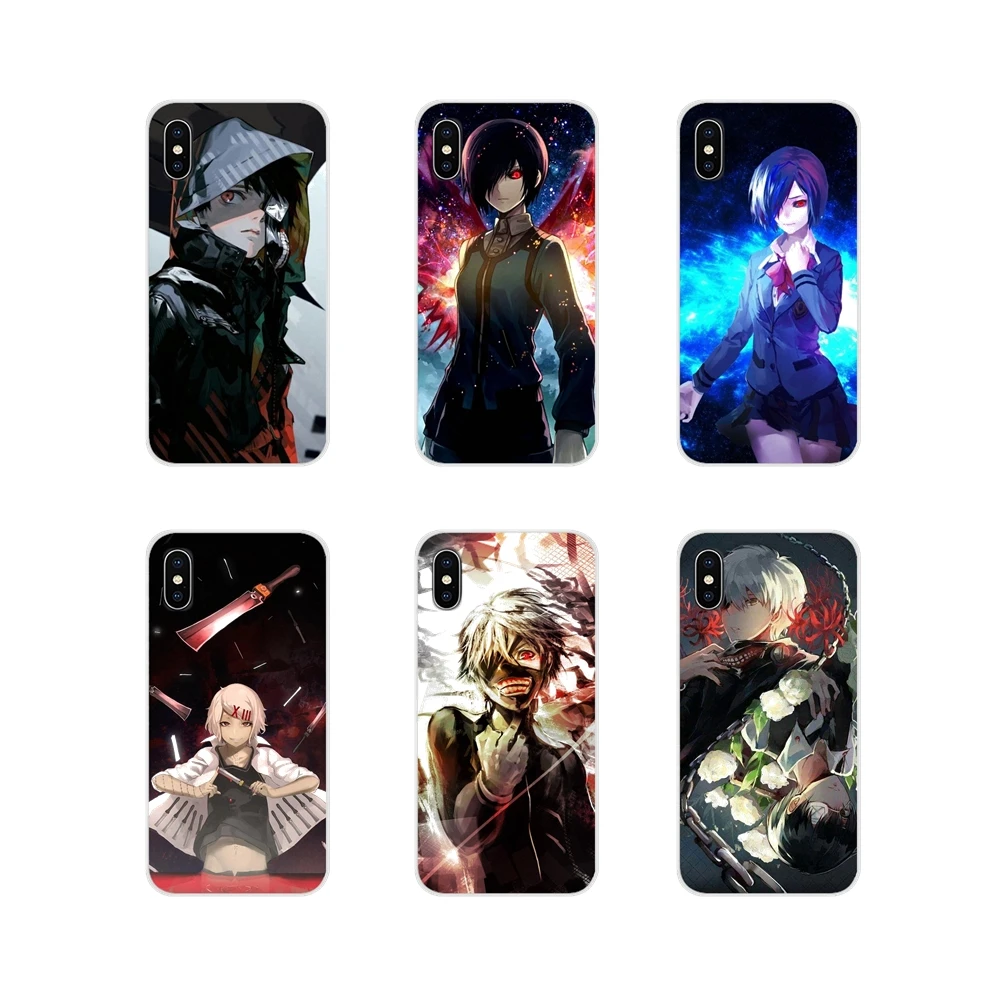 Anime Manga tokyo ghouls Clear Transparent Soft Cases Cover For Xiaomi Redmi Note 3 4 5 6 7 8 Pro Mi Max Mix 2 2S Pocophone F1 | Мобильные