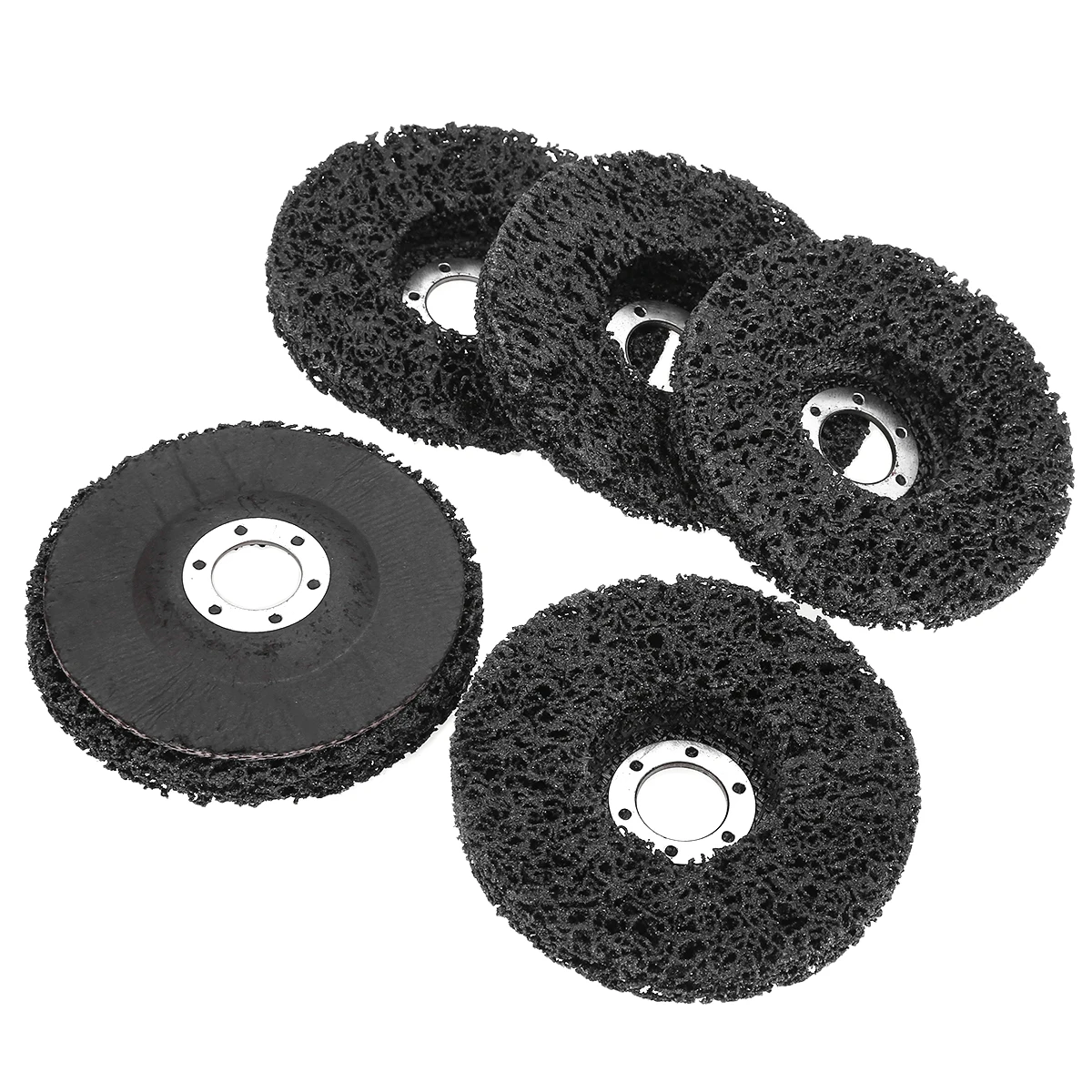 5Pcs Poly Strip Disc 40#Grit Polishing Grinding Wheel Pad for Paint Rust Removal Clean Abrasive Angle Grinder Tool Aceessories 5Pcs Poly Strip Disc 40#Grit Polishing Grinding Wheel Pad for Paint Rust Removal Clean Abrasive Angle Grinder Tool Aceessories