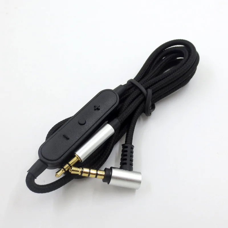 Oxygen Free Copper Headphone Cable for AKG Y45 Y50 Y40 for Bose QC25 OE2 2.5MM Wire Control Headset Cable Silver Plated Core