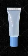 Пустые 10 мл 15 мл блеск для губ сжимаемые трубки пластиковая прозрачная косметическая упаковка многоразовый крем блеск для губ сжимаемые трубки 50 шт./лот - Цвет: with blue cap