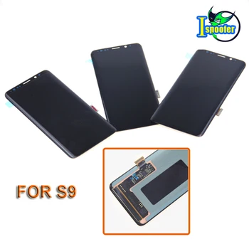 

GKOKOW AMOLED has the Display with Burn Shadow with Frame for SAMSUNG Galaxy S9 G960 Touch Screen Digitizer Assembly