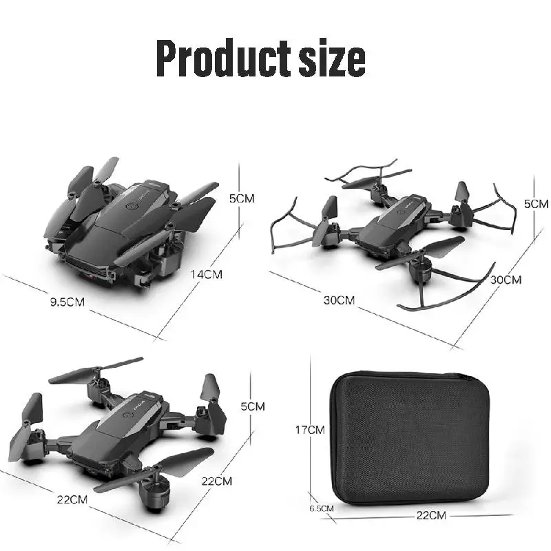 2020 New F84 RC Drone With 4k 1080P HD Camera Wifi Fpv Helicopter Blue And Black Foldable Quadcopter For Children Gift Toy