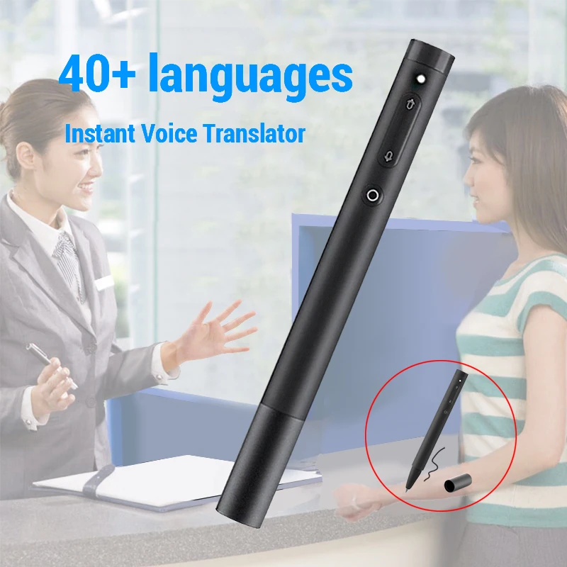 HIGH QUALITY Smart Voice Translator Portable 40 Languages Instant Voice Translator Multi-language English Langua
