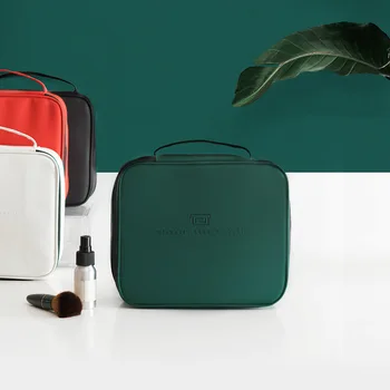 

2020 New Korean Fashion Simple Cosmetic Bag Travel Organizer Portable Storage Packing Cube Cosmetic Box Convenient Handbag