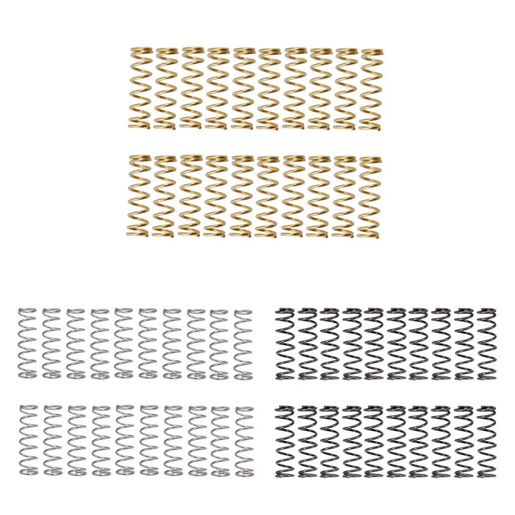 20 Pieces 16mm Humbucker Pickup Mounting Springs for Guitar Bass Pickups