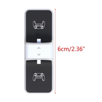 

Dual Fast Charging Dock Station Cradle USB Charger Cable for PS5 Controllers