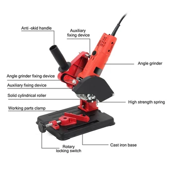 

1pc Universal Multi-functional Modified Table Cutting Machine Electric Angle Grinder Disassembled Angle Polisher Kit