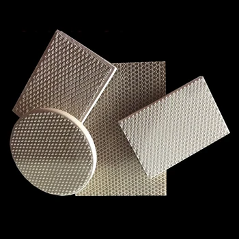 

Honeycomb Ceramic Soldering Board Jewelry Heating Plate with Holes Casting Tools