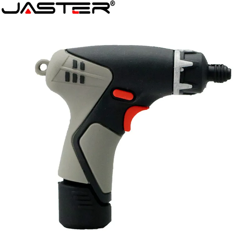 Флеш-накопитель JASTER 4 ГБ, 8 ГБ, 16 ГБ, 32 ГБ, 64 ГБ, USB флеш-накопитель, электрическая дрель, USB 2,0, инструмент, карта памяти, мультяшный USB флэш-диск