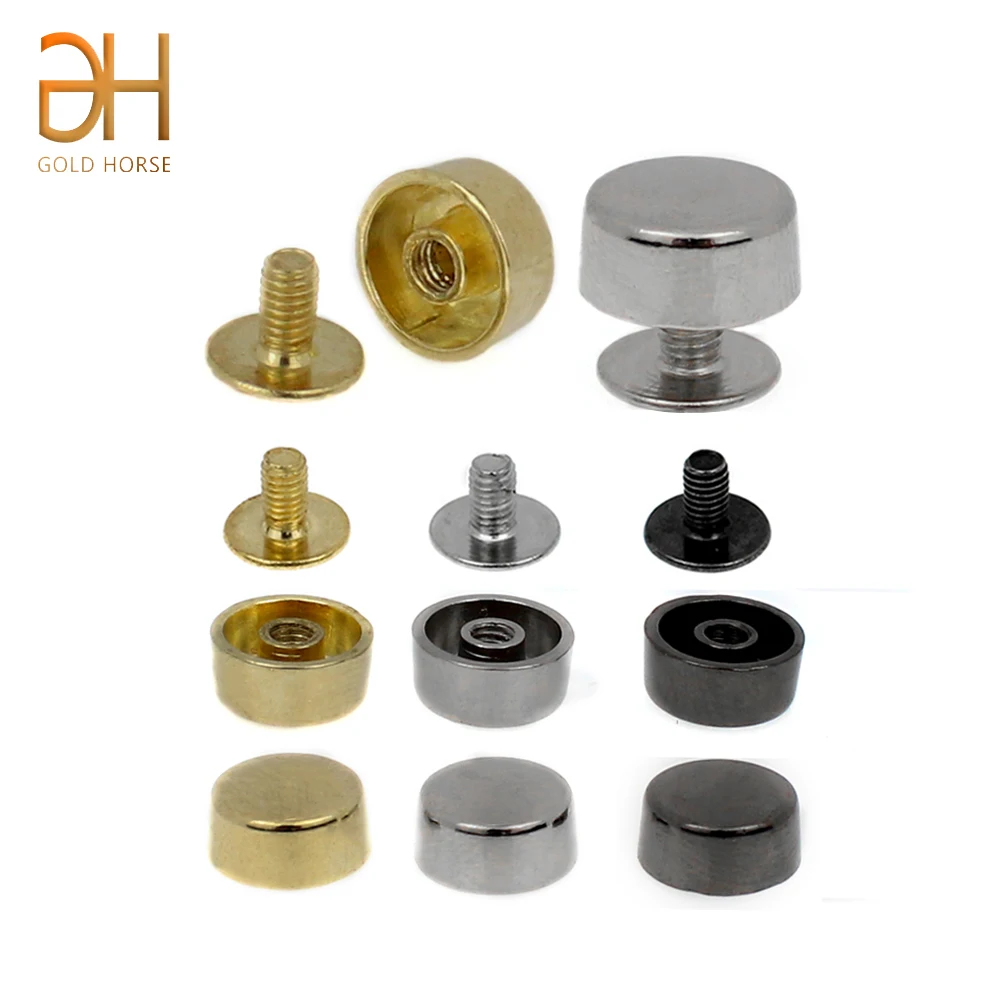 20Pcs10MMWearProtectionBagBottomStudsRivetsDIYLeatherButtons
