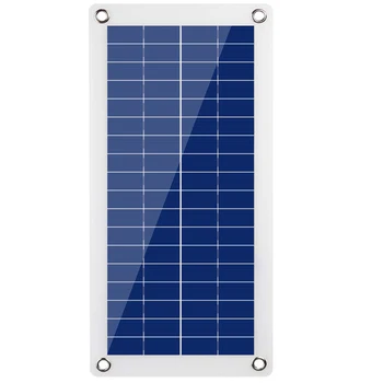 

Semi-flexible 12V Solar Panel TWO USB Regulator Power Bank Board External Battery Charging Portable Solar Cell Board Car charger