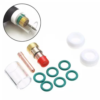 

10pcs Torch Gas Lens TIG Welding 639901 Soldering For WP-17 WP-18 WP-26