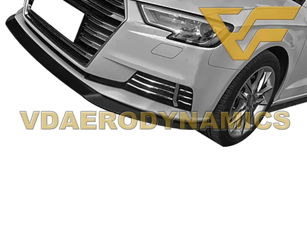 Подходит для 17-20 Audi A3 Sedan 4Dr или хэтчбек HB VAD-V карбоновый передний бампер для губ-2 стиля на выбор - Цвет: V-1 Hatchback