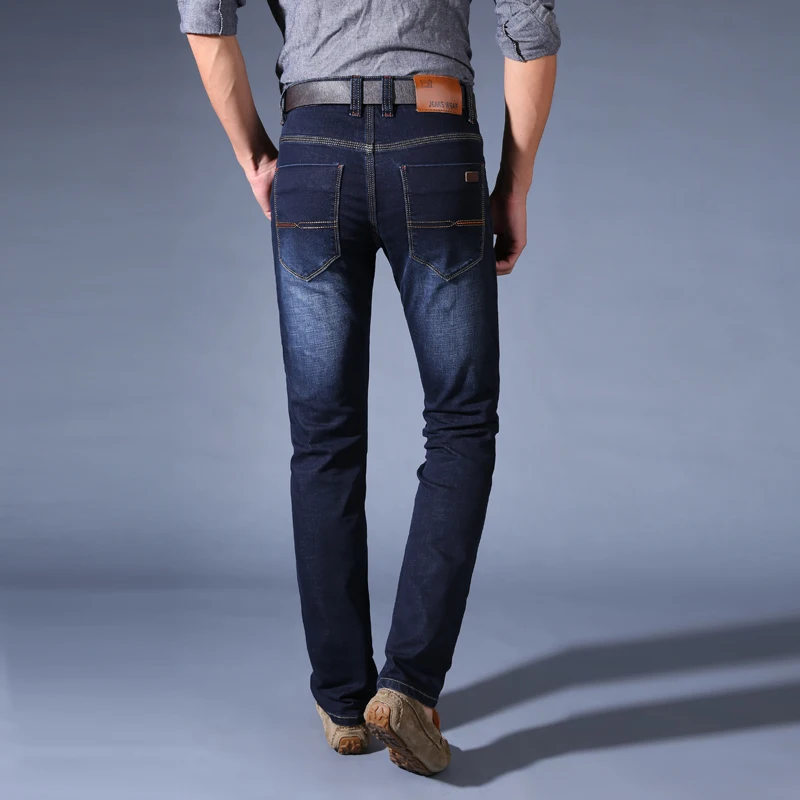 Мужские классические джинсы Homme Pantalones Hombre мужские спортивные мужские мягкие черные байкерские мужские джинсовые комбинезоны s брюки