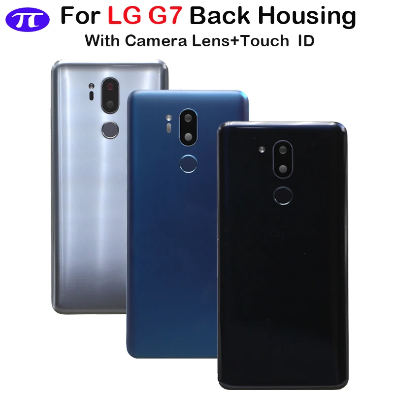 

Back Cover for LG g7 Rear Housing Door Battery Cover Replacement for LG G7 ThinQ G710 G710EM G710PM G710VMP back housing