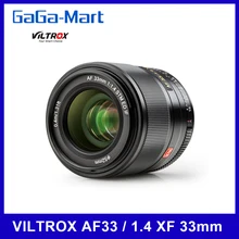 VILTROX AF33/1 4 XF 33 мм F1.4 с большой диафрагмой автофокус объектив для