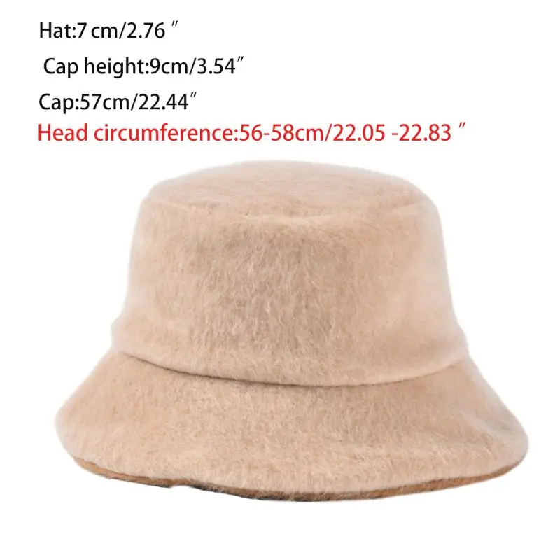 Зимняя плотная теплая Рыбацкая шапка, одноцветная переносная шапка из искусственного бархата