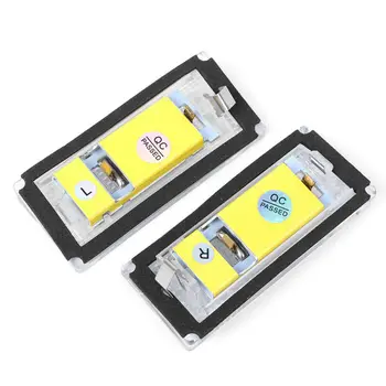 

New Arrival High Quality 18 LED License Plate Light Lamp Waterproof White For BMW 3 Series E46 4D Tube