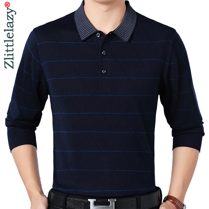 

2019 brand casual striped fitness long sleeve polo shirt men poloshirt jersey luxury mens polos tee shirts dress fashions 81022