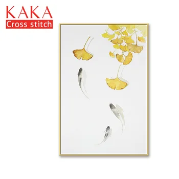 

Cross stitch kits,Embroidery needlework sets with printed pattern,11CT-canvas for Home Decor Painting,Flowers Full NCKF274